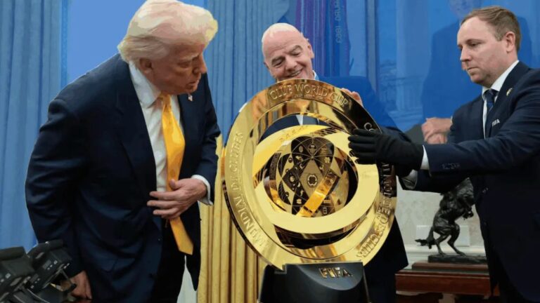 How Chelsea’s Trophy Ended Up in the US President’s Office